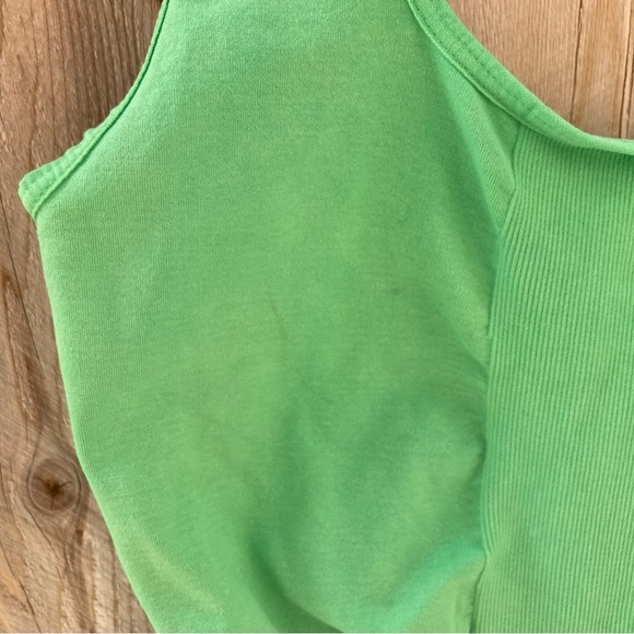 Free People Movement X The Class Good Karma Runsie in Grasshopper size M/L - Picture 5 of 9